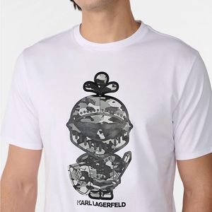 Karl Lagerfeld Camo Karl Armour Tee